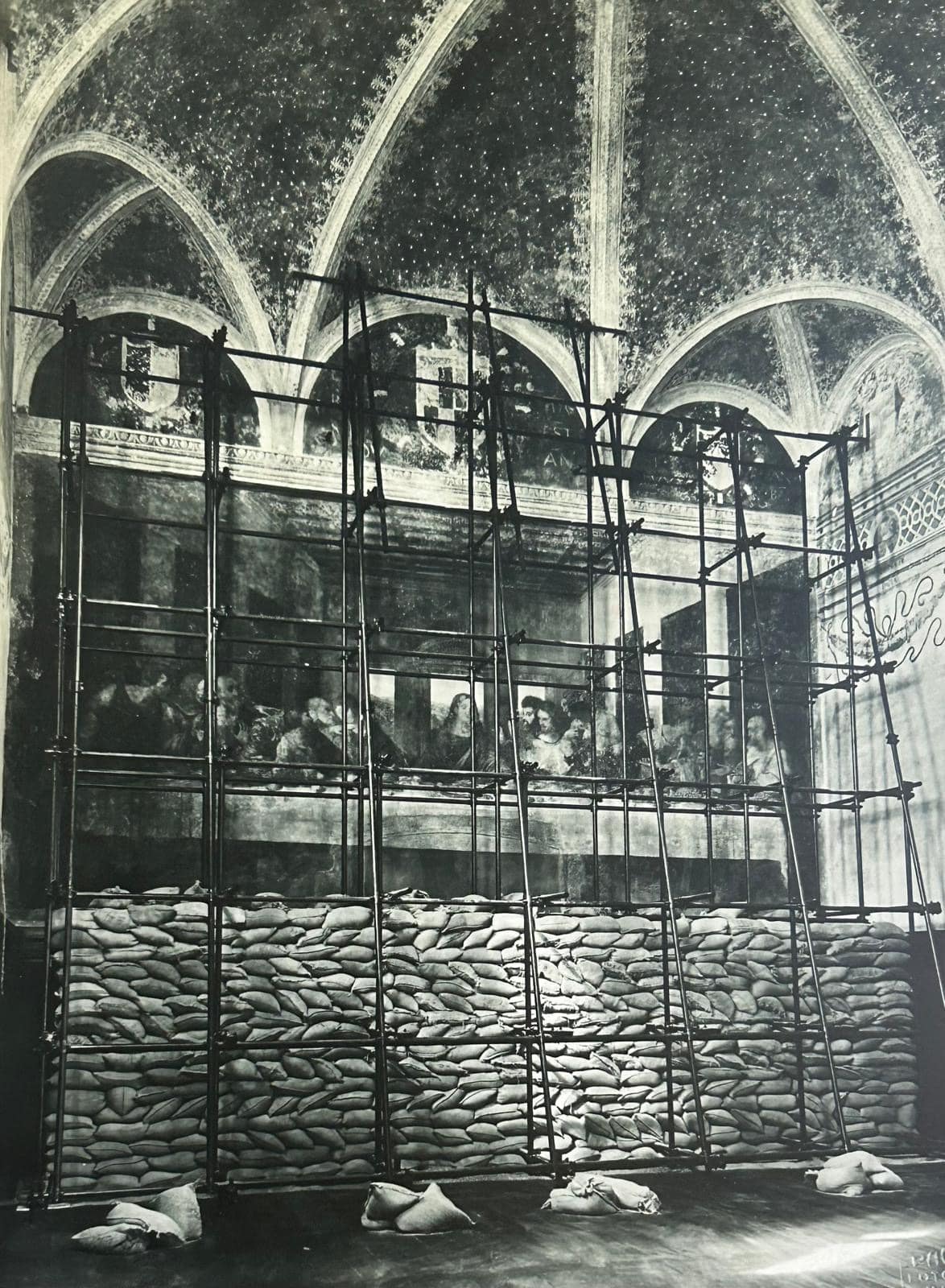 Cenacolo: restauri e bombardamenti