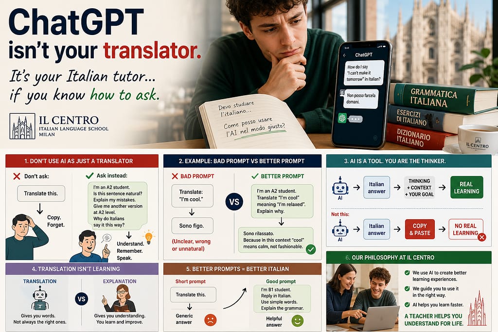 How to Use ChatGPT to Learn Italian the Right Way
