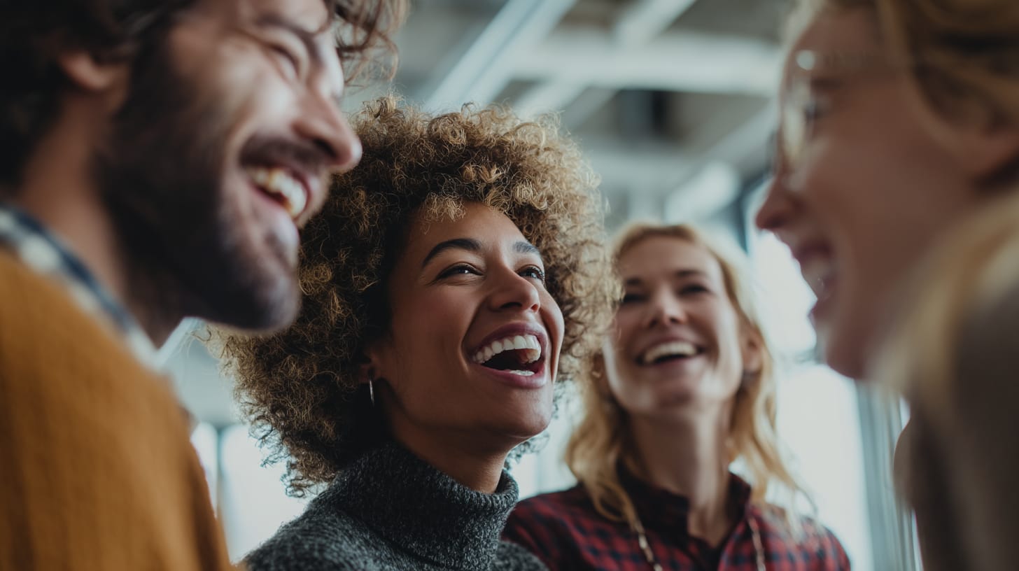 Verbindung durch Sprache feiern
