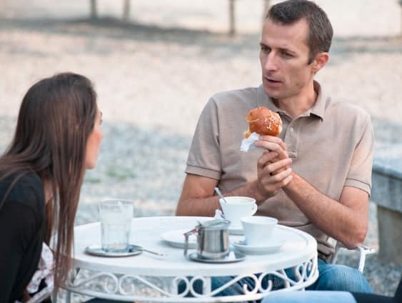 cappuccino and cornetto