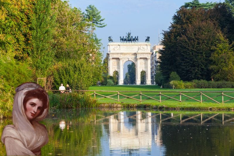 Dama Velata a Parco Sempione - Fantasmi e leggende di Milano