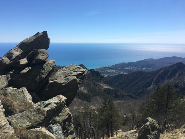 Sentiero panoramico al Parco del Beigua