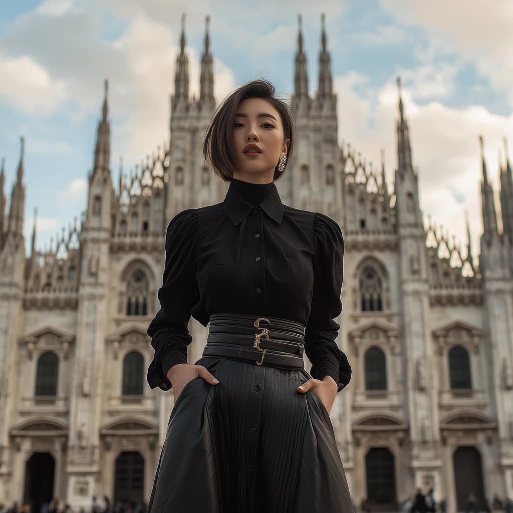 Giorgio Armani in Milan
