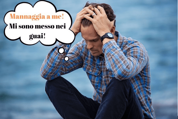 Espressioni italiane con Mannaggia